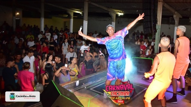 Desfile das Virgens e DJ Marcílio agitam o 3º dia de Carnaval em Cacimba de Areia