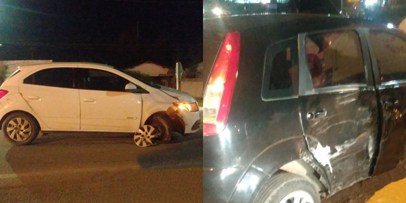 Acidente de trânsito envolvendo carros é registrado na BR-230
