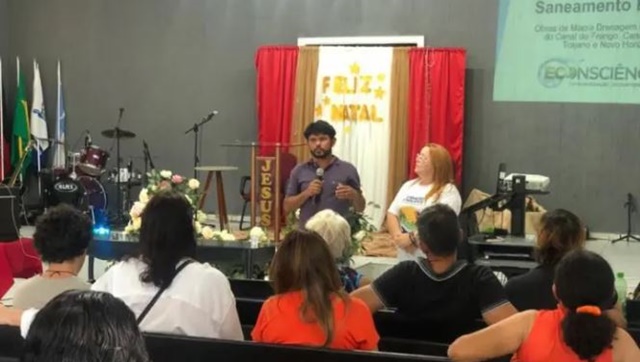 Projeto Técnico Socioambiental trabalha a conscientização ambiental dos moradores próximo ao Canal