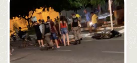 Colisão entre motos deixa quatro pessoas feridas inclusive uma das vítimas é uma criança de dois anos, na PB