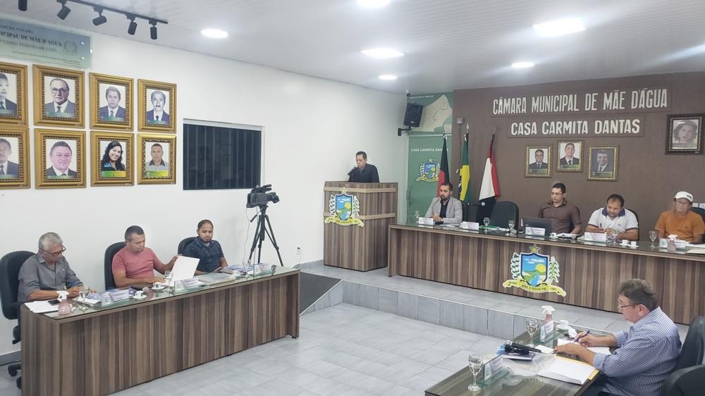 Câmara de Vereadores dá início aos trabalhos legislativos de 2024 em Mãe D´água.