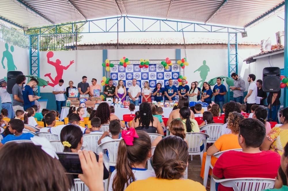 Escola Paulo Porto, na Vila Mariana, passa a ser a 5ª Escola Integral de Patos e prefeitura segue cumprindo meta do MEC