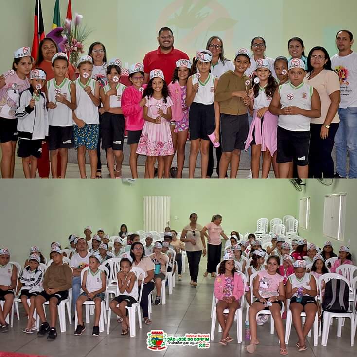 Palestra sobre a contaminação e combate à dengue é realizada com alunos da rede municipal em São José do Bonfim