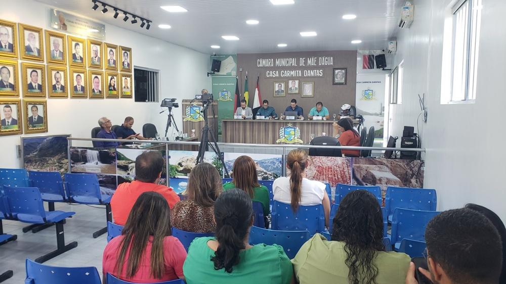 Câmara Municipal de Mãe D´água realizou Sessão Extraordinária nesta segunda-feira 26/02