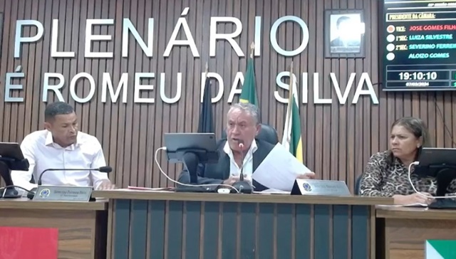 Câmara de Vereadores de Emas-PB realizou mais uma sessão ordinária 