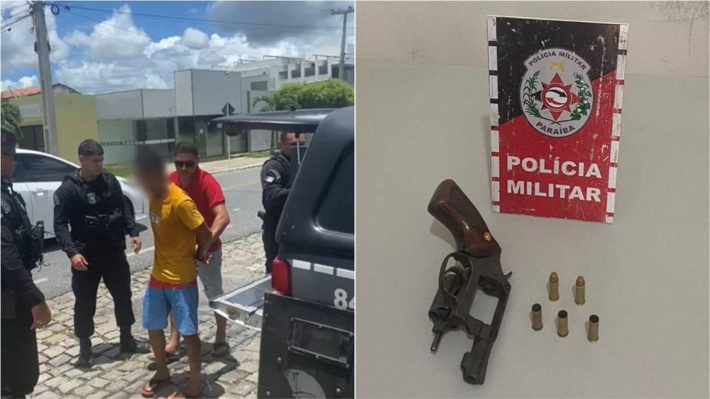 Policial Militar de folga age rápido e prende suspeito de tentativa de homicídio em Patos
