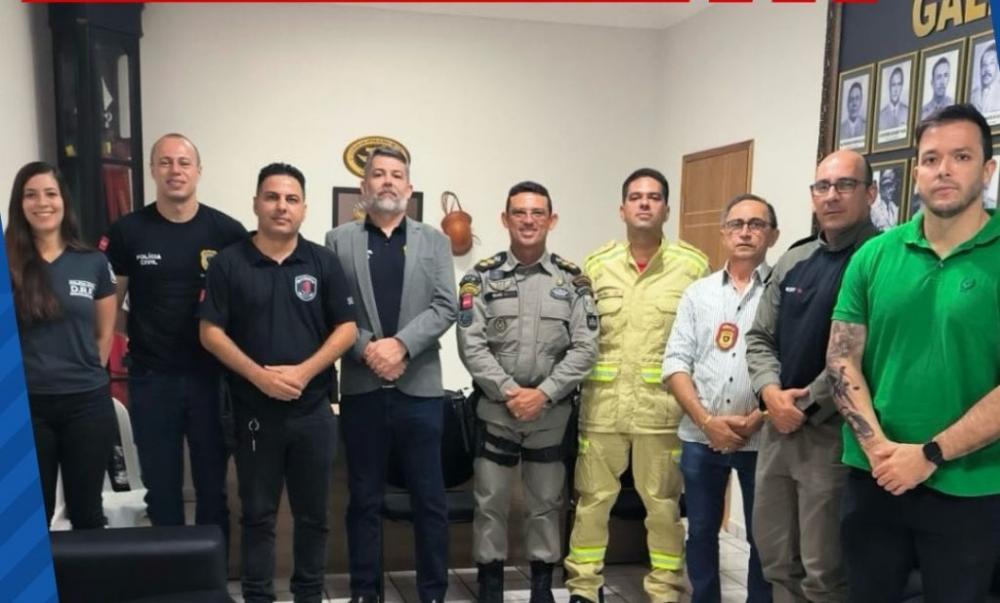 Reunião estratégica fortalece cooperação para segurança pública na região de Patos