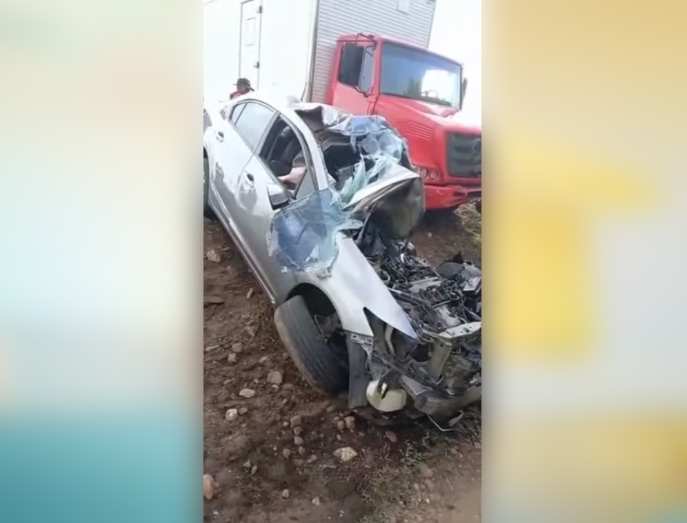 Motorista morre após colidir carro com caminhão no Sertão da Paraíba