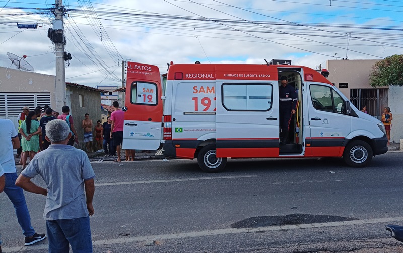 Discussão entre irmãos deixa dois feridos na comunidade Rua do Meio, em Patos