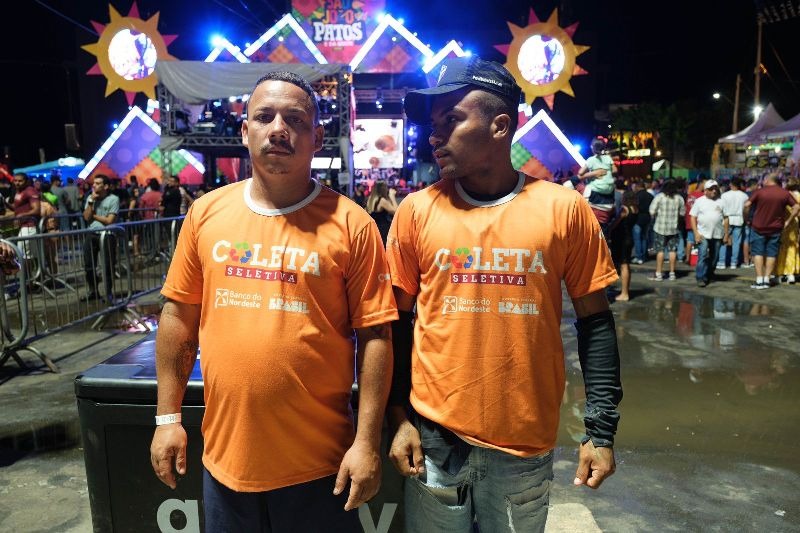 São João de Patos adota práticas socioambientais para ampliar Coleta Seletiva durante o evento