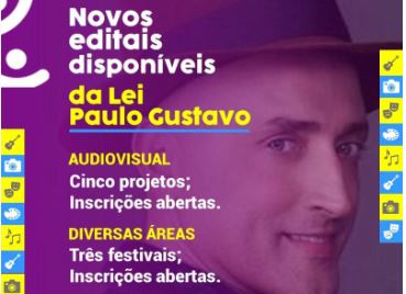 Prefeitura municipal de Patos lança novos editais da Lei Paulo Gustavo