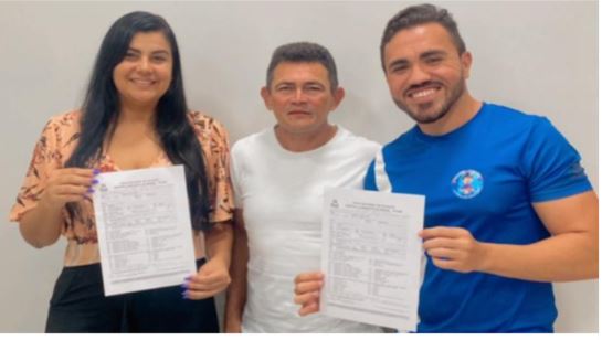 PCdoB recebe com entusiasmo a filiação de Samara Oliveira e Samyr Xavier em Patos