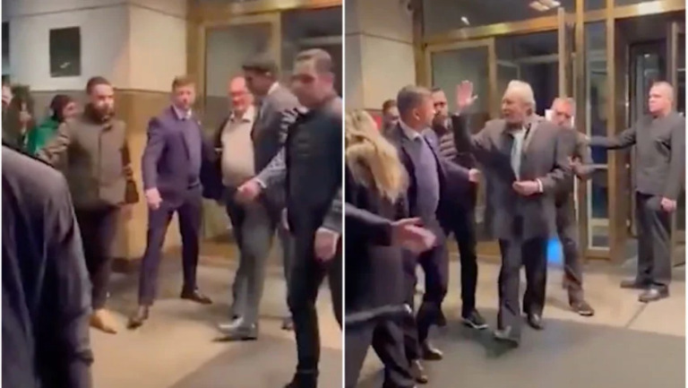 VEJA VÍDEO: Ministros do STF são xingados na saída de hotel em NY
