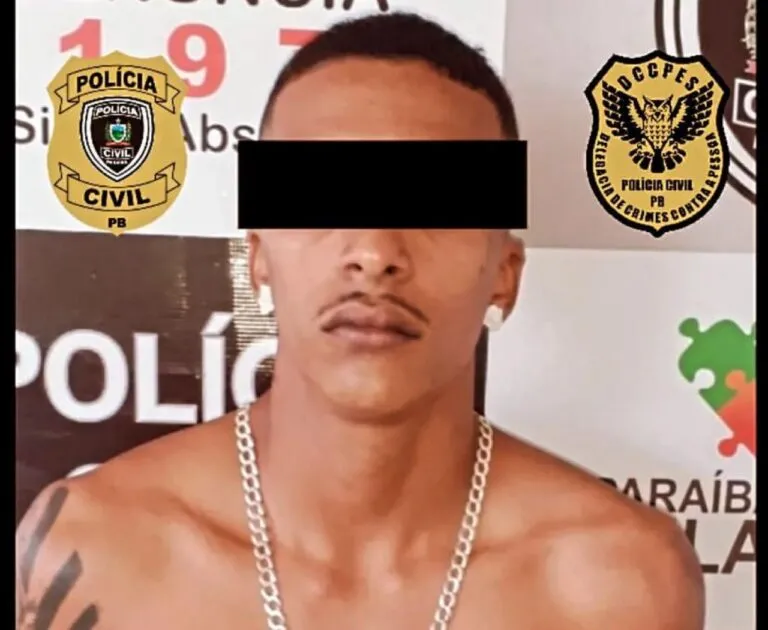 Polícia captura “Pitbull” suspeito de matar mulher a tiros em João Pessoa