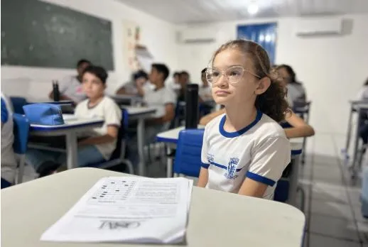 Alunos da rede municipal de Educação de Patos participam de etapa da Olimpíada Sertaneja de Matemática
