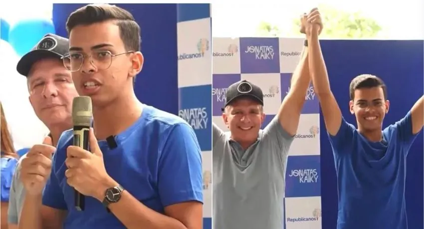 Jovem Jônatas Kaiky reúne familiares e amigos e lança sua pré-candidatura a vereador na cidade de Patos