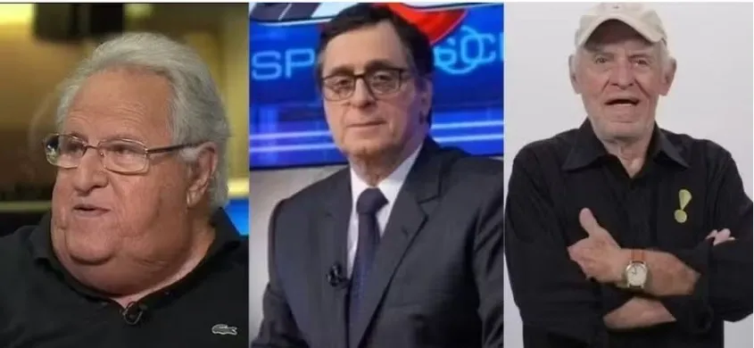 Apolinho, Antero e Silvio Luiz: jornalismo esportivo perde três ícones em menos de 24 horas