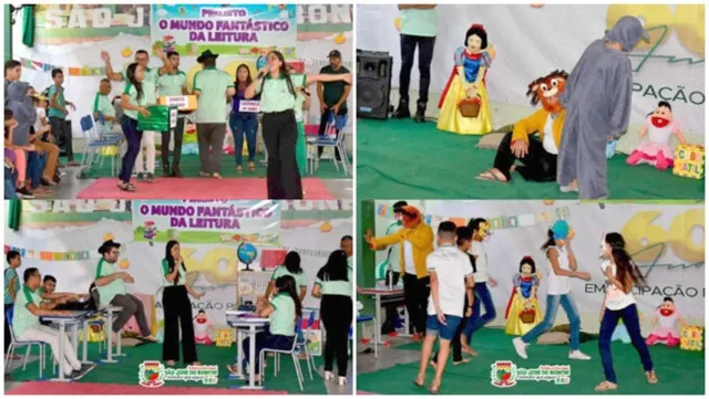  Projeto de Leitura é Realizado pela Escola Municipal em São José do Bonfim 