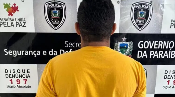 Homem confessa que queimou sua esposa e é preso por tentativa de feminicídio, em São José de Espinharas 