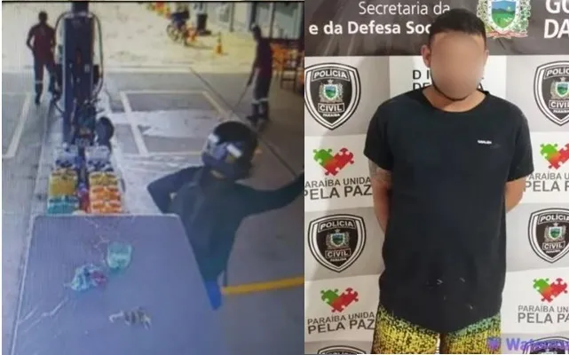 VÍDEO: Polícia Civil prende em flagrante um dos responsáveis por uma série de roubos de motos em Patos e cidades vizinhas. 
