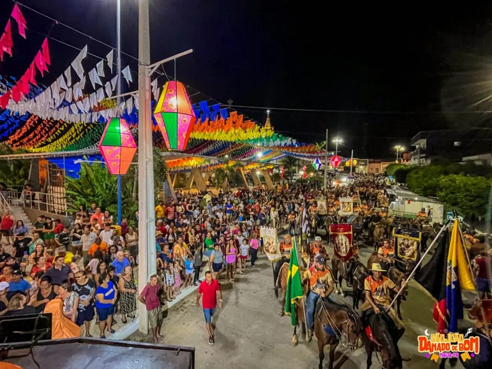 São João de Malta 2024: tradição e alegria marcam início dos festejos com a 3ª Cavalgada de Santo Antônio e muito forró