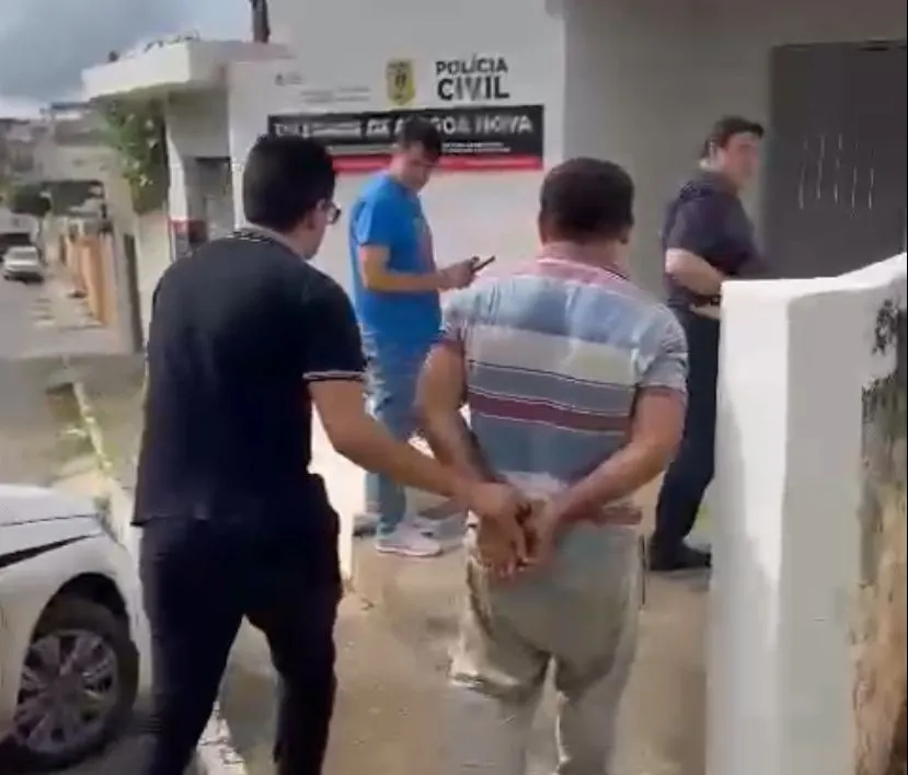 Policia Civil prende homem que estuprava filhas de 11, 12 e 14 anos na Paraíba