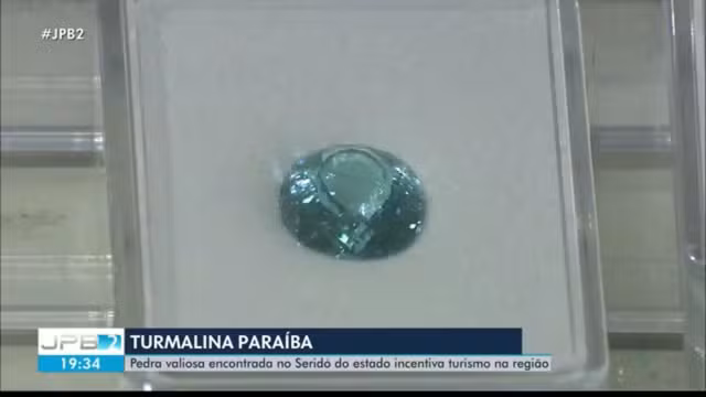Pedra preciosa vira estímulo ao turismo no interior paraibano