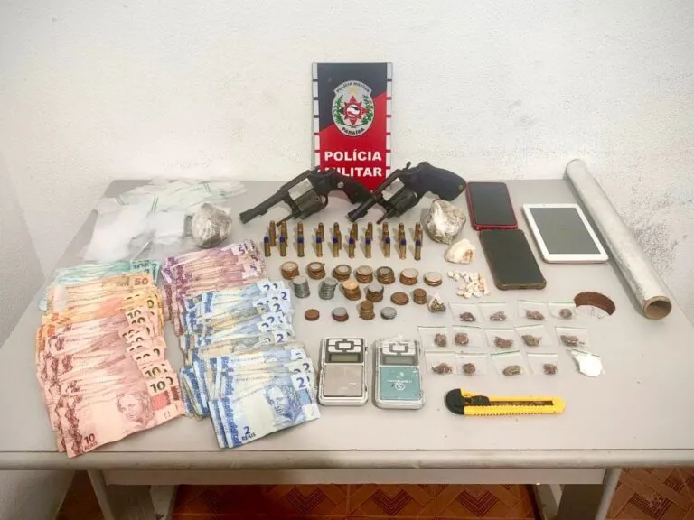 Polícia Militar prende suspeitos por tráfico de drogas na cidade de Patos