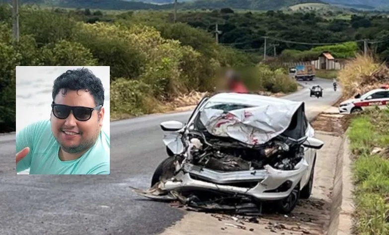Jovem filho de ex-prefeito morre em grave acidente ocorrido na última sexta-feira (21), na rodovia PB-400, no Alto Sertão da Paraíba.