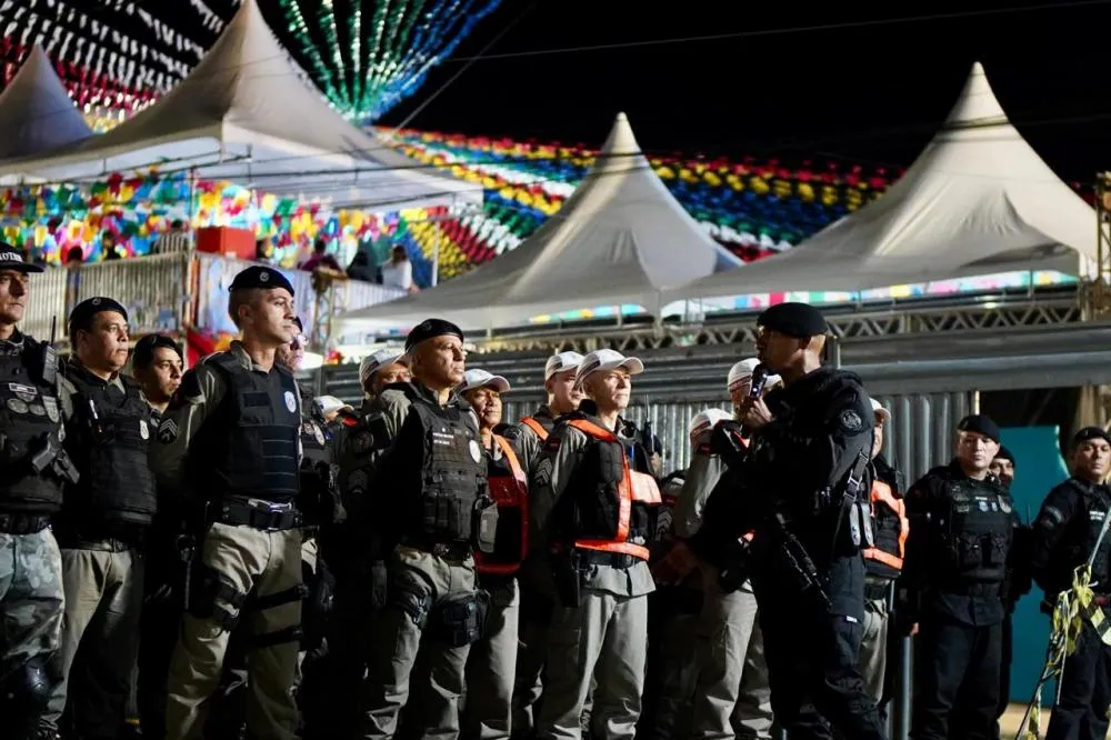 Polícia Militar e Forças de Segurança mantêm a ordem e tranquilidade durante o São João de Patos 