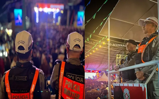 POLÍCIA MILITAR E DEMAIS FORÇAS DE SEGURANÇA PROMOVEM A TRANQUILIDADE NOS FESTEJOS EM SÃO MAMEDE.