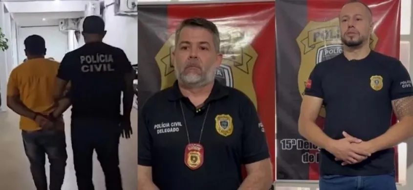 Pai preso acusado de violentar filha em Teixeira se escondeu no mato e tentou vender carro para fugir