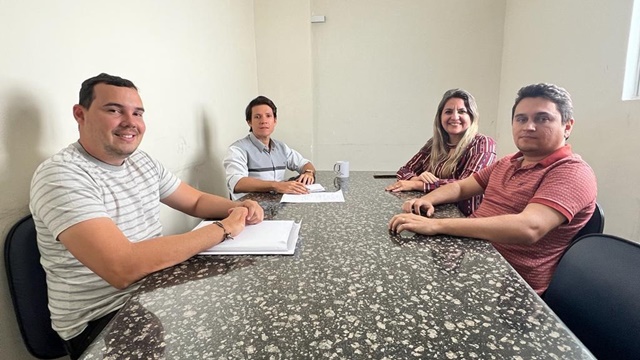 Pasta da Juventude e Procuradoria Municipal de Patos planejam primeira ação do Projeto Futuro Jovem, nas escolas municipais