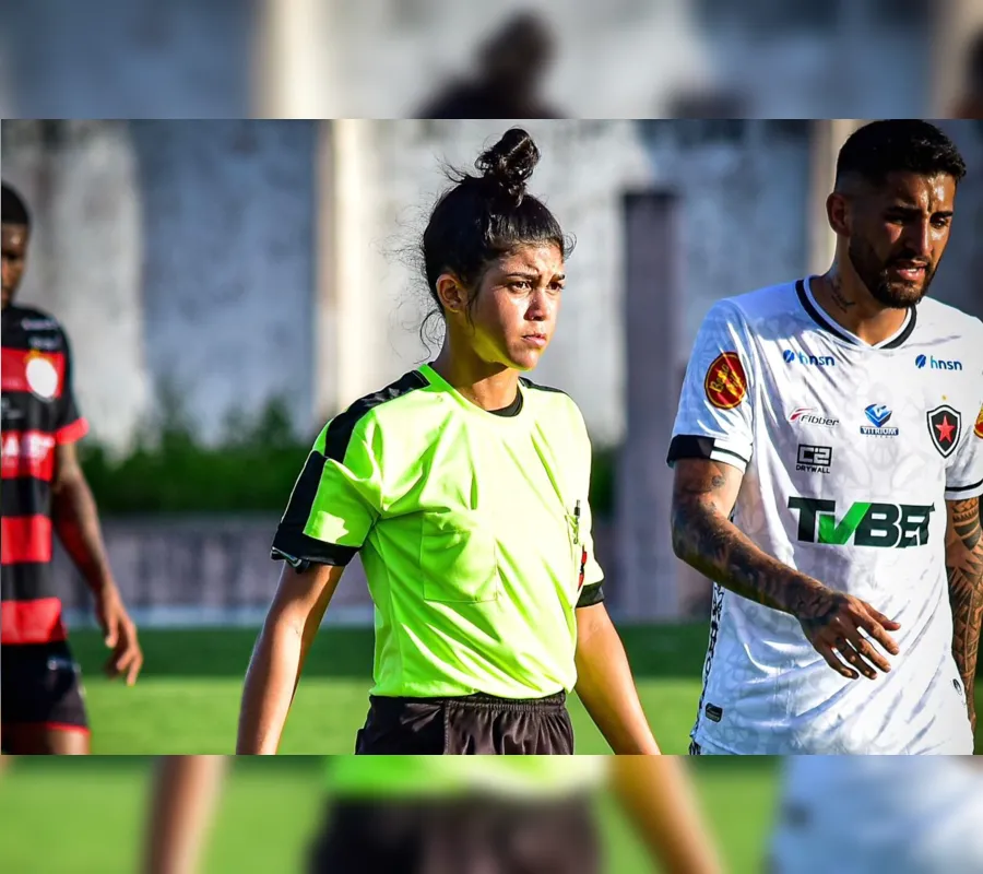 Árbitra patoense Ruthyanna Camila segue fazendo história e é escalada para confronto entre Fluminense x Palmeiras pela Série A