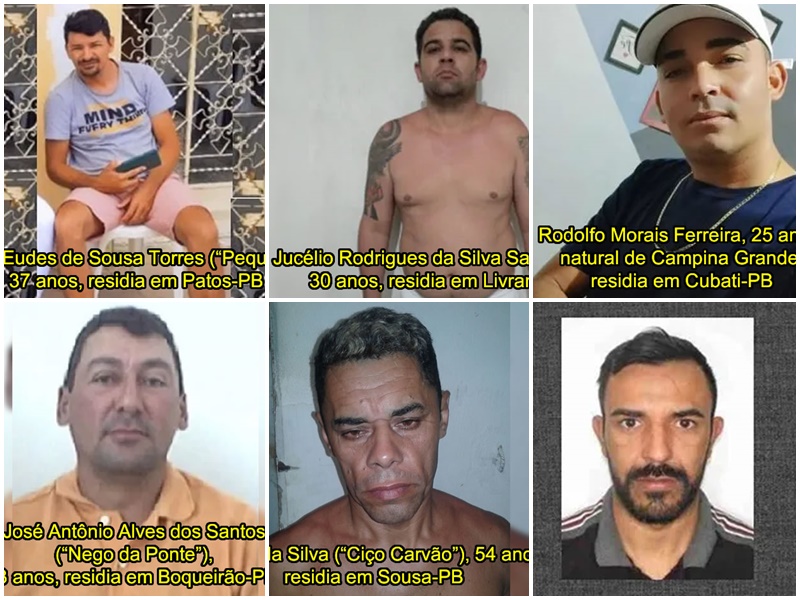 Entre os setes que morreram em confronto com a Polícia, um residia em Patos