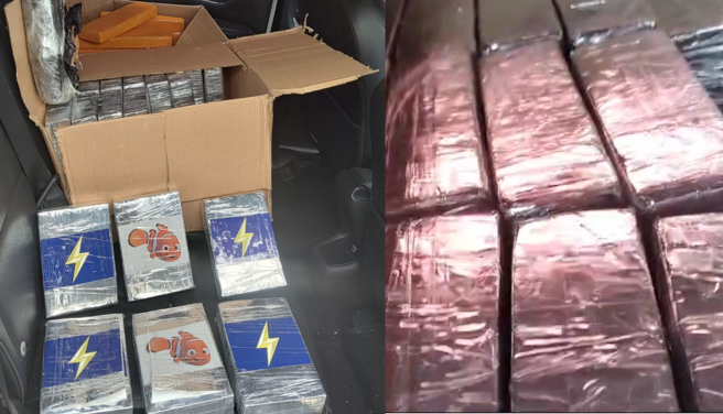Polícia apreende carga de cocaína avaliada em R$ 2 milhões em Campina - VIDEO 