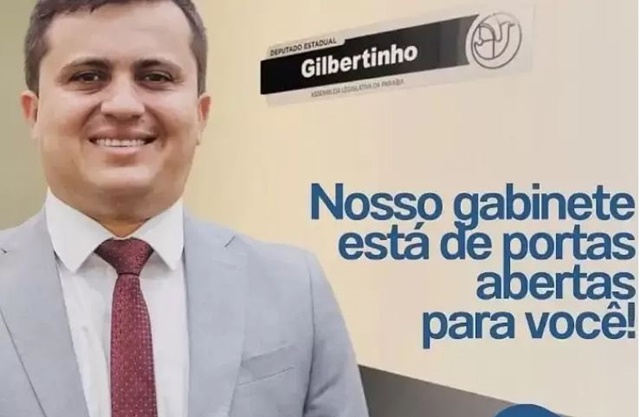 Com mandato participativo, deputado Gilbertinho disponibiliza e-mail para receber demandas da população paraibana