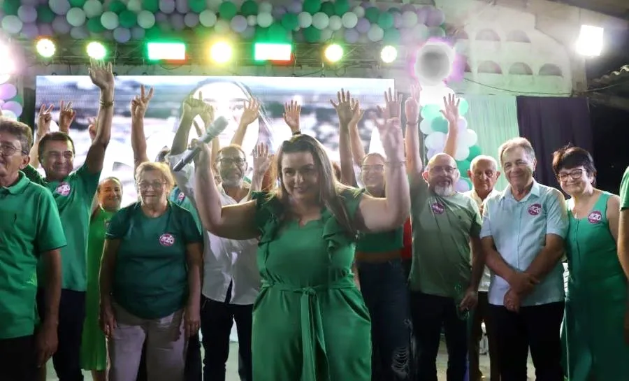 Convenção do Podemos e PSDB oficializa candidaturas de Mabel Cabral e Gilvan pela oposição em Cacimba de Areia 