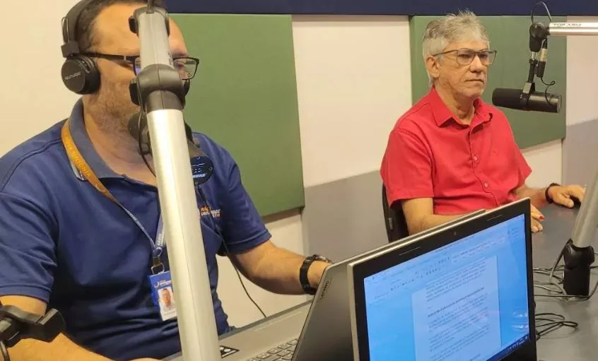 Candidato Edileudo Lucena é entrevistado na Rádio Universidade FM e diz que seu projeto constitui uma alternativa para Patos