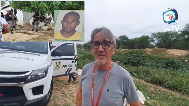 VÍDEO: Delegado Dr. Manoel Martins fala sobre o homicídio ocorrido no início da tarde desta segunda dia 20, no bairro do Mutirão, zona sul da cidade de Patos.