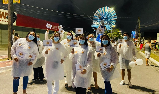 Profissionais do Clementino Fraga recebem homenagem da escola Império do Samba no Carnaval Tradição 