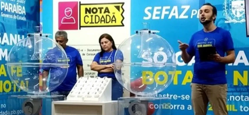Duas mulheres patoenses que não resgataram prêmio de R$ 2.500,00 estão sendo procuradas pelo Programa Nota Cidadã
