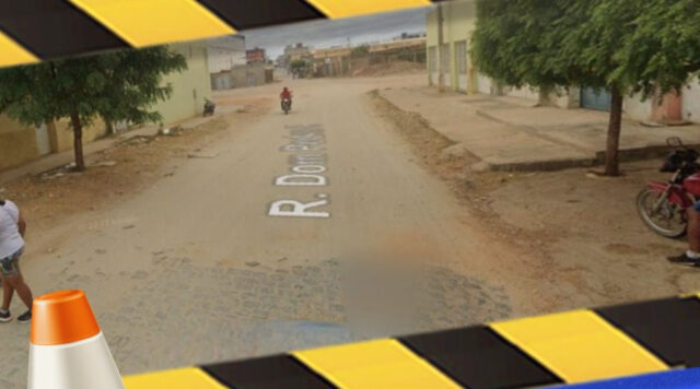 Trecho da Rua Dom Pedro II, em Patos, será interditada para realização de pavimentação e drenagem pluvial