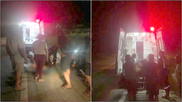 Animal solto na pista provoca acidente com vereador da cidade de Santa Terezinha-PB na noite deste domingo (26)