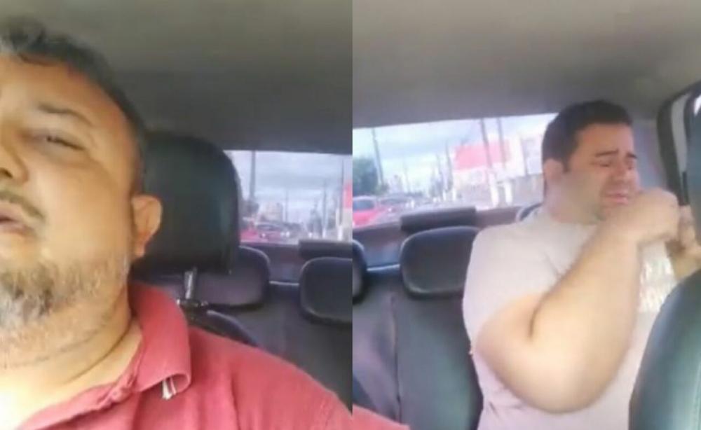 Vídeo: Motorista de aplicativo leva para a delegacia passageiro que queria pagar a corrida com ‘boquete’