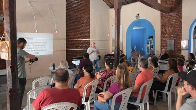 Centro de Cultura de Patos recebeu “Bate Papo” sobre Políticas Públicas Culturais para execução de leis federais
