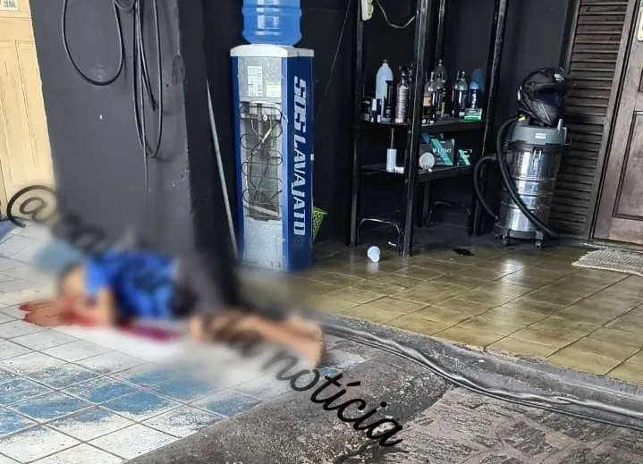 Jovem é assassinado a tiros em lava jato enquanto trabalhava, na Paraíba