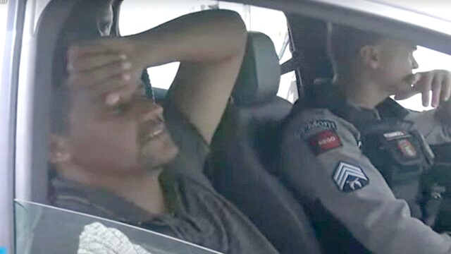 Vídeo: Repórter passa mal durante reportagem e é socorrido pela PM em João Pessoa