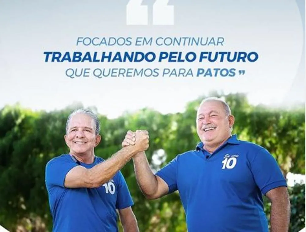 “A vitória é de todos nós”, diz Nabor Wanderley após ser reeleito para o 4º mandato em Patos