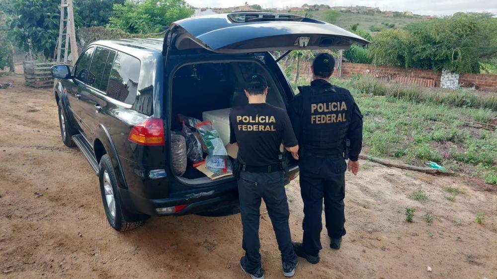 PF realiza operação contra o tráfico internacional de drogas em Campina Grande, Picuí e Barra de Santa Rosa
